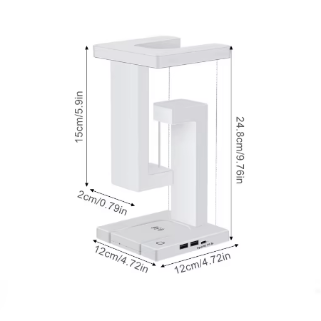 The Virels Floating Lamp - 10W Wireless Charger Floating Lamp