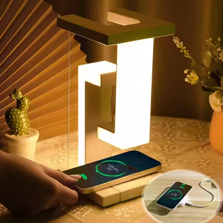 The Virels Floating Lamp - 10W Wireless Charger Floating Lamp