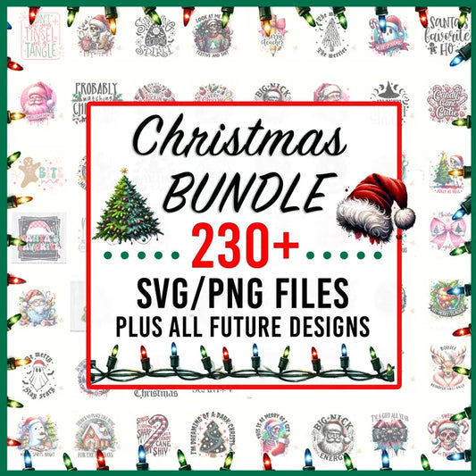 Christmas Creative Art Bundle PNG & SVG