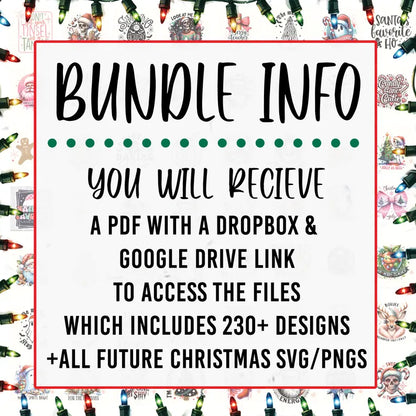 Christmas Creative Art Bundle PNG & SVG